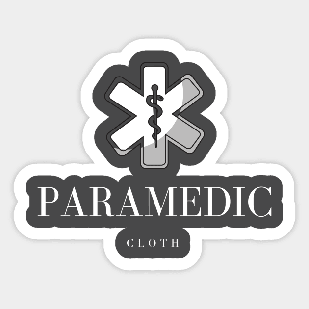 Paramedic cloth Sticker by LennyMax